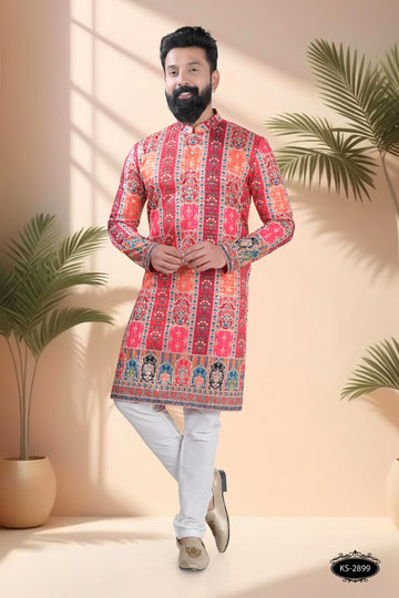 PRINTED KURTA WITH ASTER FOR EVERY FESTIVITY