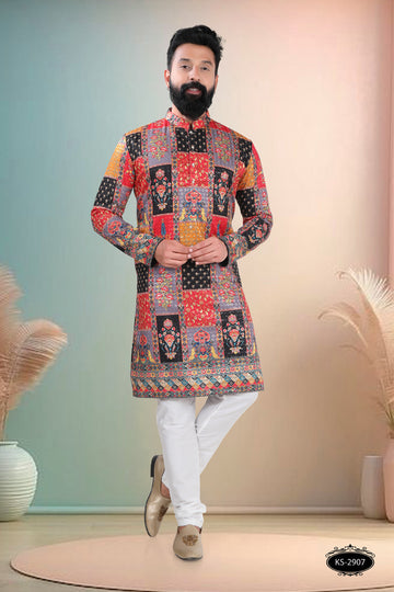 PRINTED KURTA WITH ASTER FOR EVERY FESTIVITY