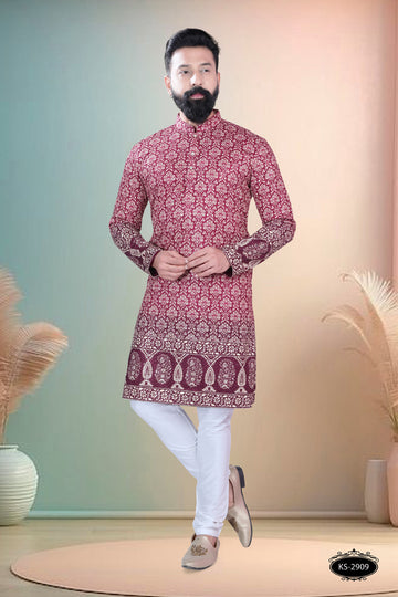 PRINTED KURTA WITH ASTER FOR EVERY FESTIVITY