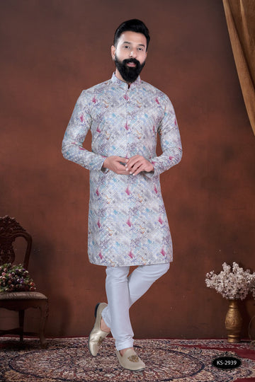 PRINTED KURTA WITH ASTER FOR EVERY FESTIVITY