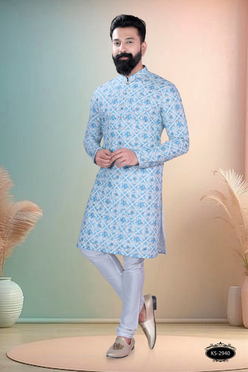 PRINTED KURTA WITH ASTER FOR EVERY FESTIVITY