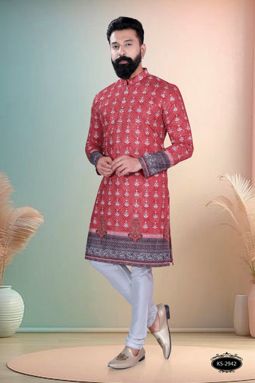 PRINTED KURTA WITH ASTER & PANEL FOR EVERY FESTIVITY