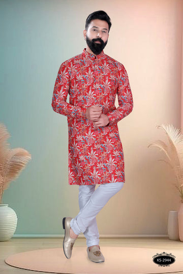 PRINTED KURTA WITH ASTER FOR EVERY FESTIVITY