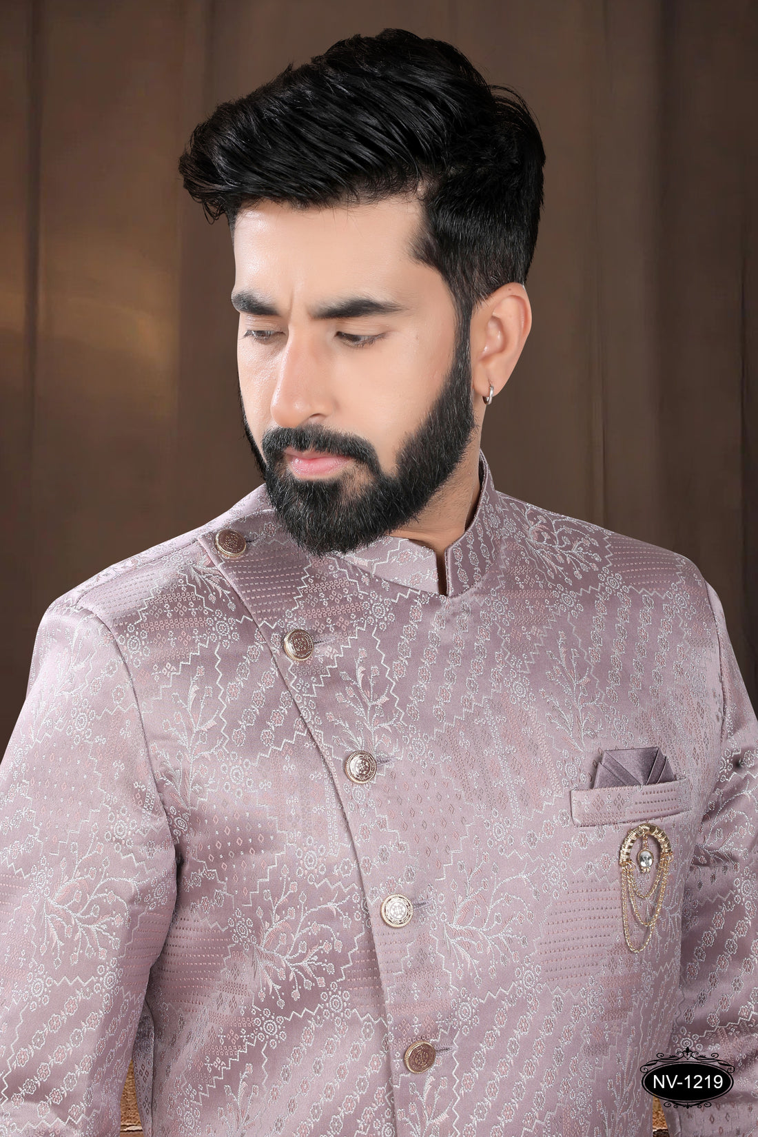 ONION-PINK TONE INDO-WESTERN SET FOR EVERY OCCASIONS