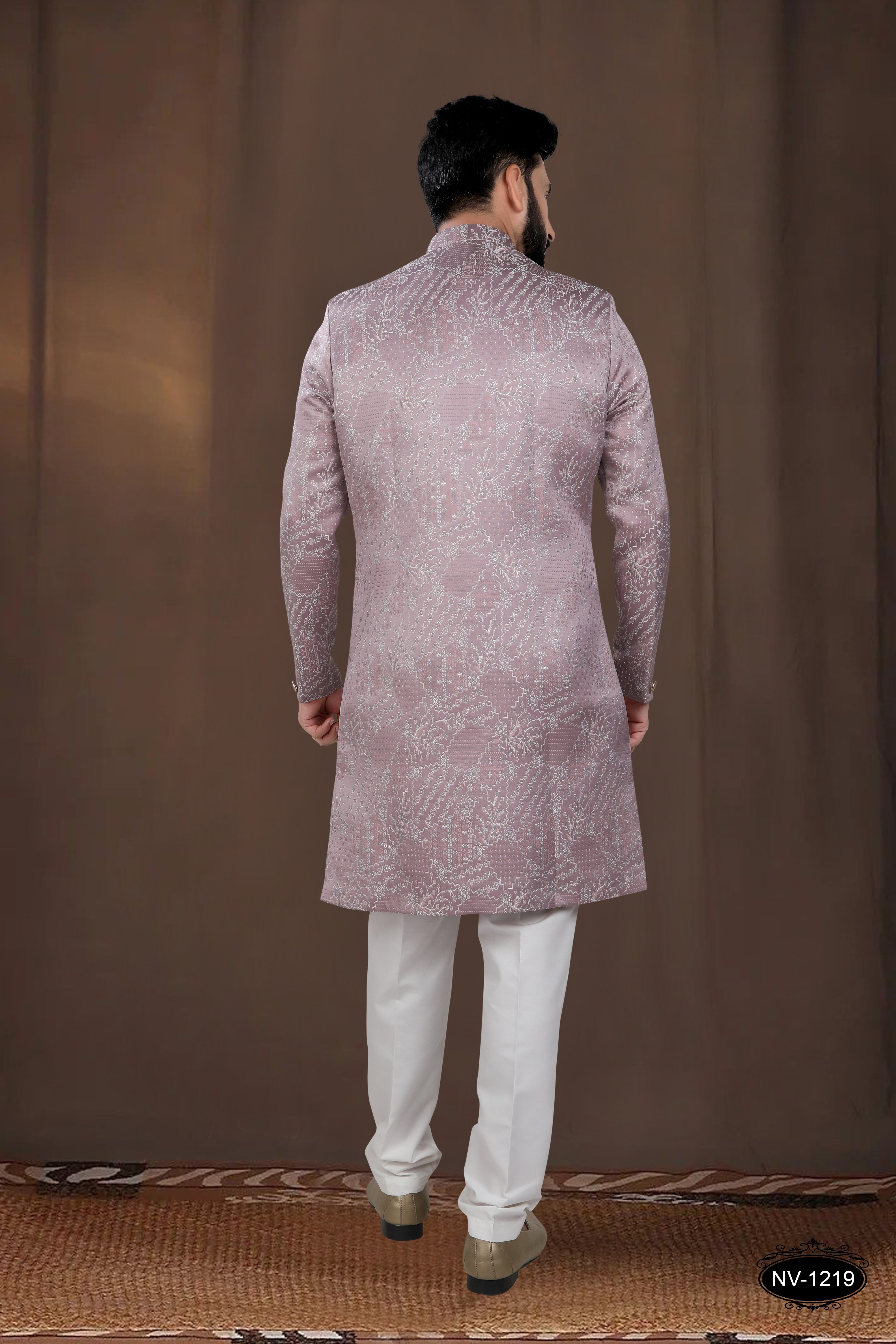 ONION-PINK TONE INDO-WESTERN SET FOR EVERY OCCASIONS