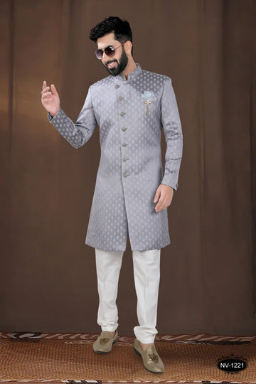 GREY TONE INDO-WESTERN SET FOR EVERY OCCASIONS