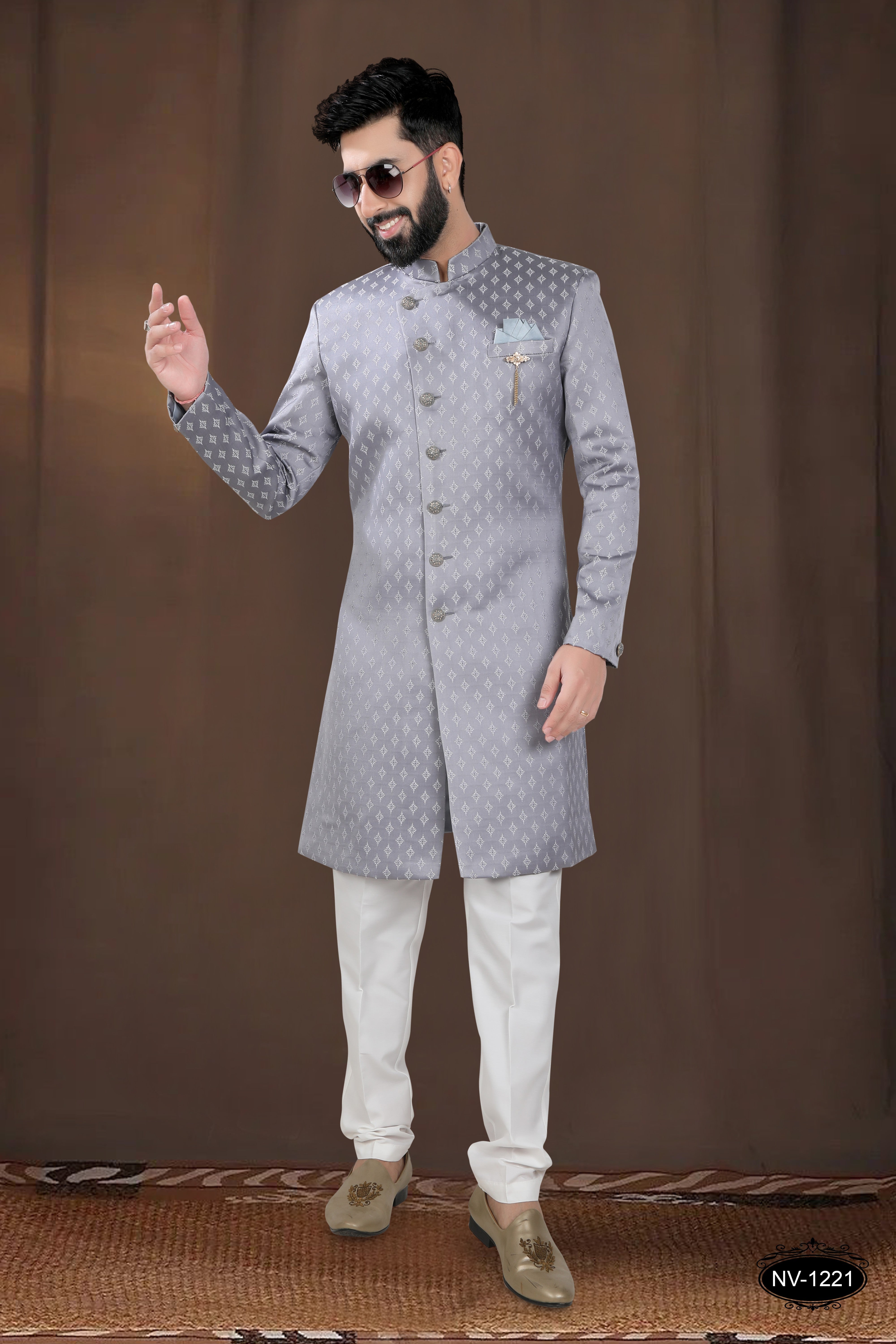 GREY TONE INDO-WESTERN SET FOR EVERY OCCASIONS