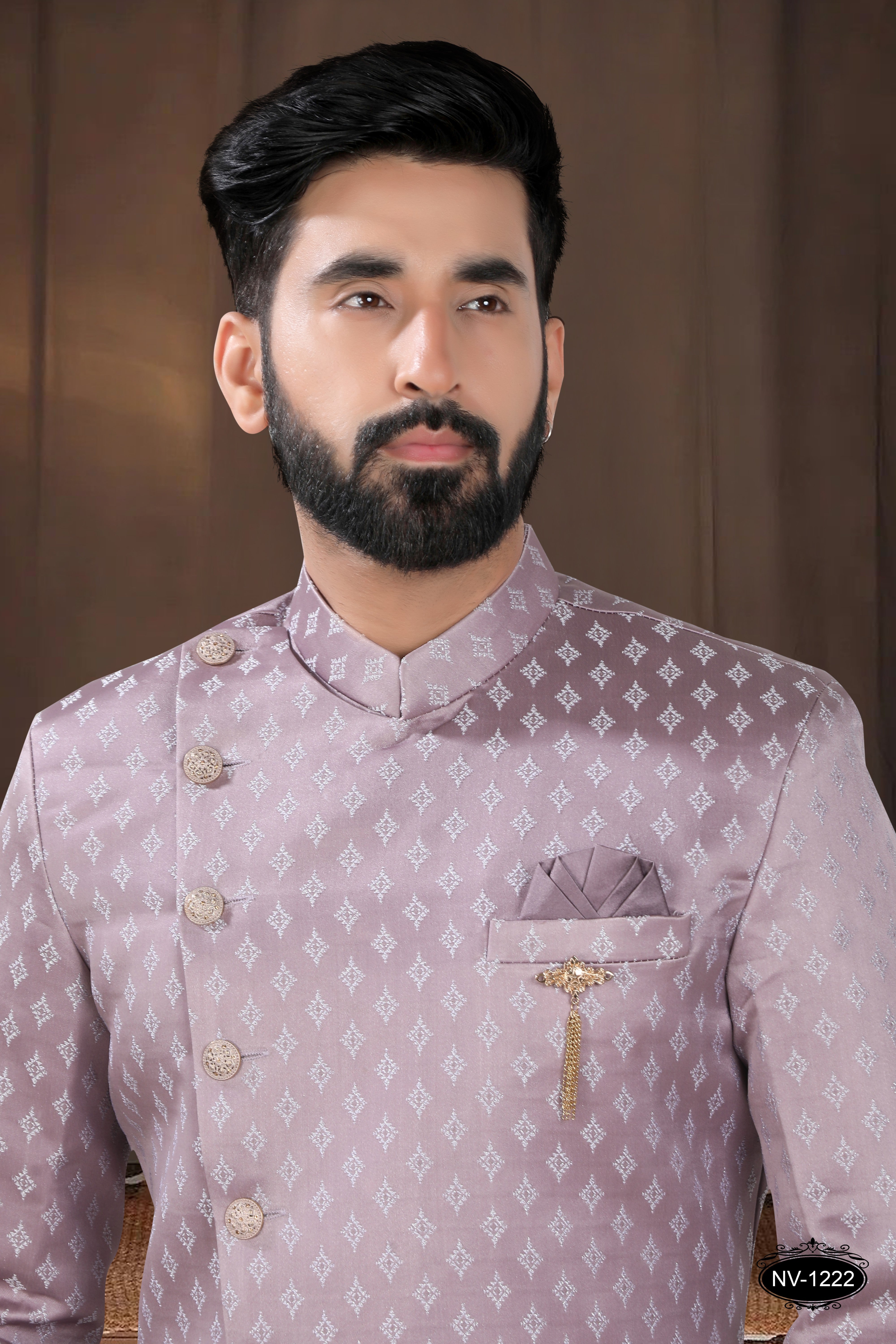 ONION-PINK TONE INDO-WESTERN SET FOR EVERY OCCASIONS