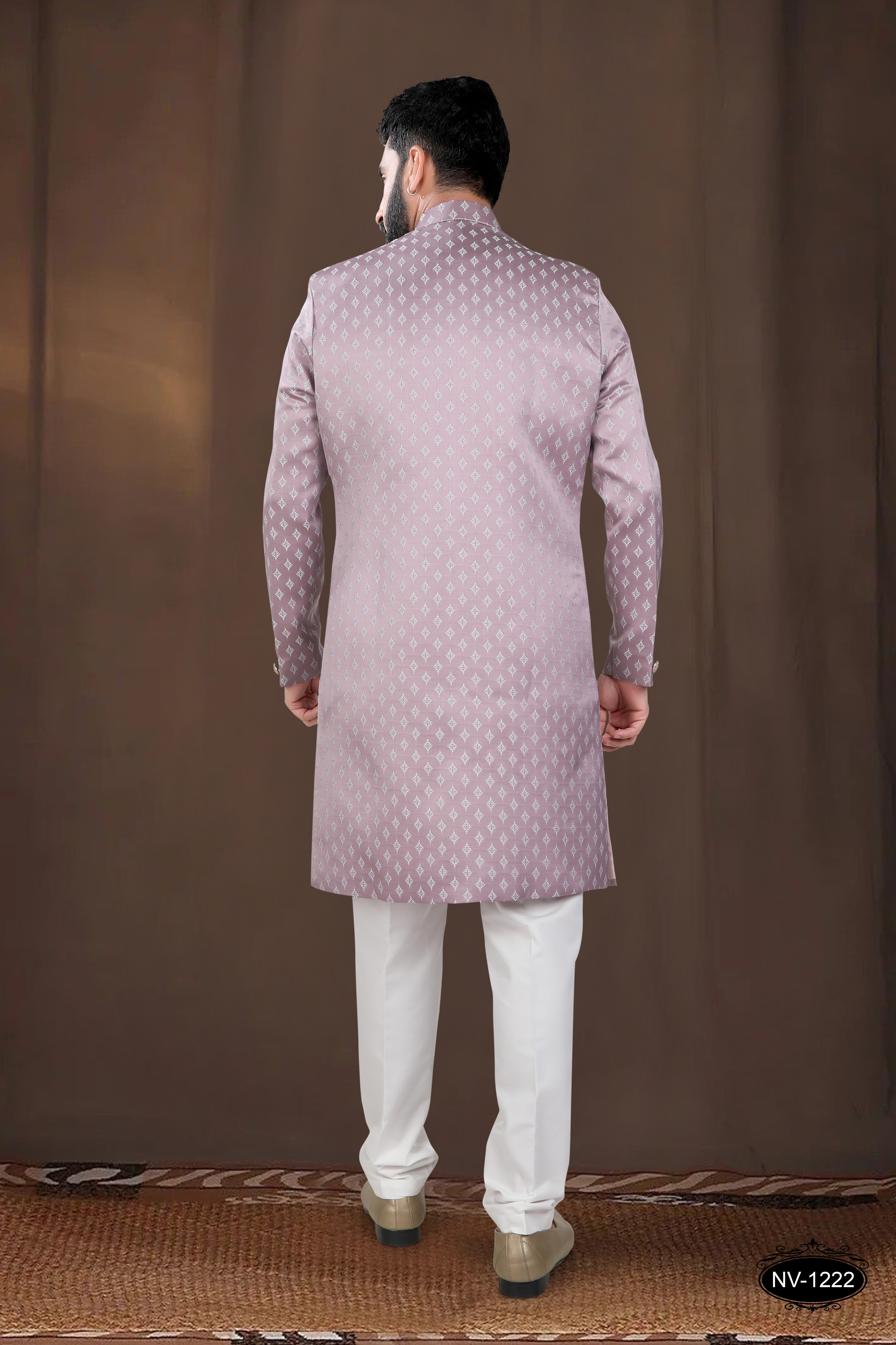 ONION-PINK TONE INDO-WESTERN SET FOR EVERY OCCASIONS