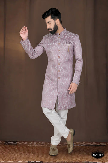 ONION-PINK TONE INDO-WESTERN SET FOR EVERY OCCASION