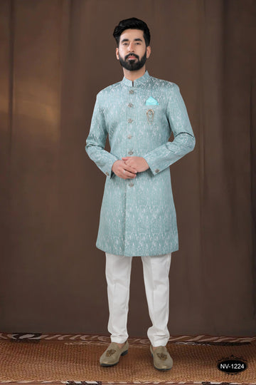 BLUE TONE INDO-WESTERN SET FOR EVERY OCCASIONS