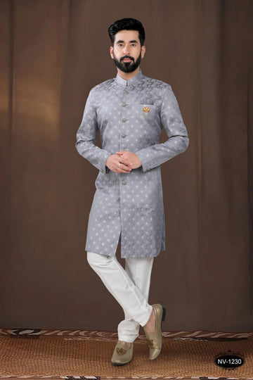 GREY TONE INDO-WESTERN SET FOR EVERY OCCASIONS