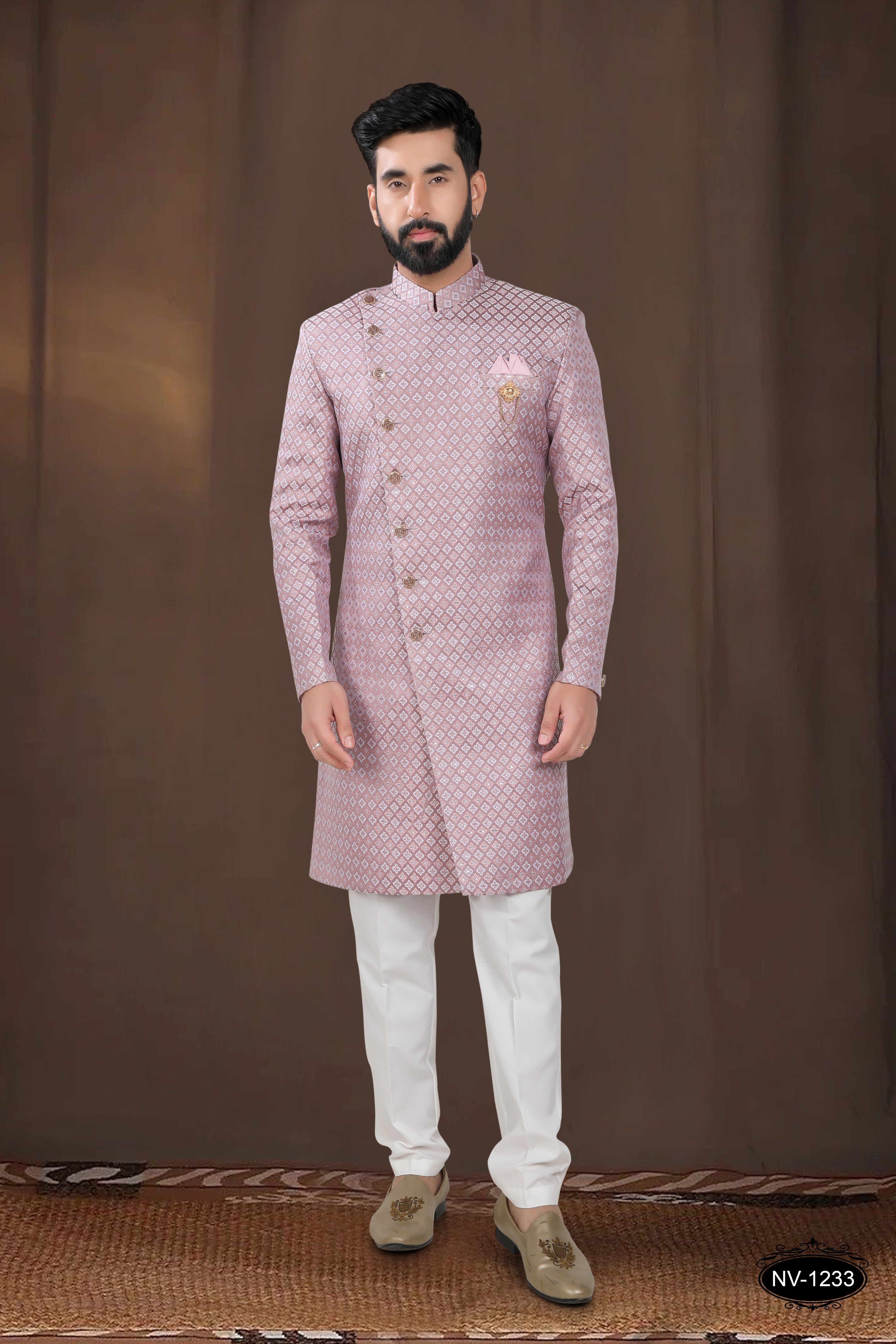PINK TONE INDO-WESTERN SET IN UNIQUE PATTERN FOR EVERY OCCASIONS