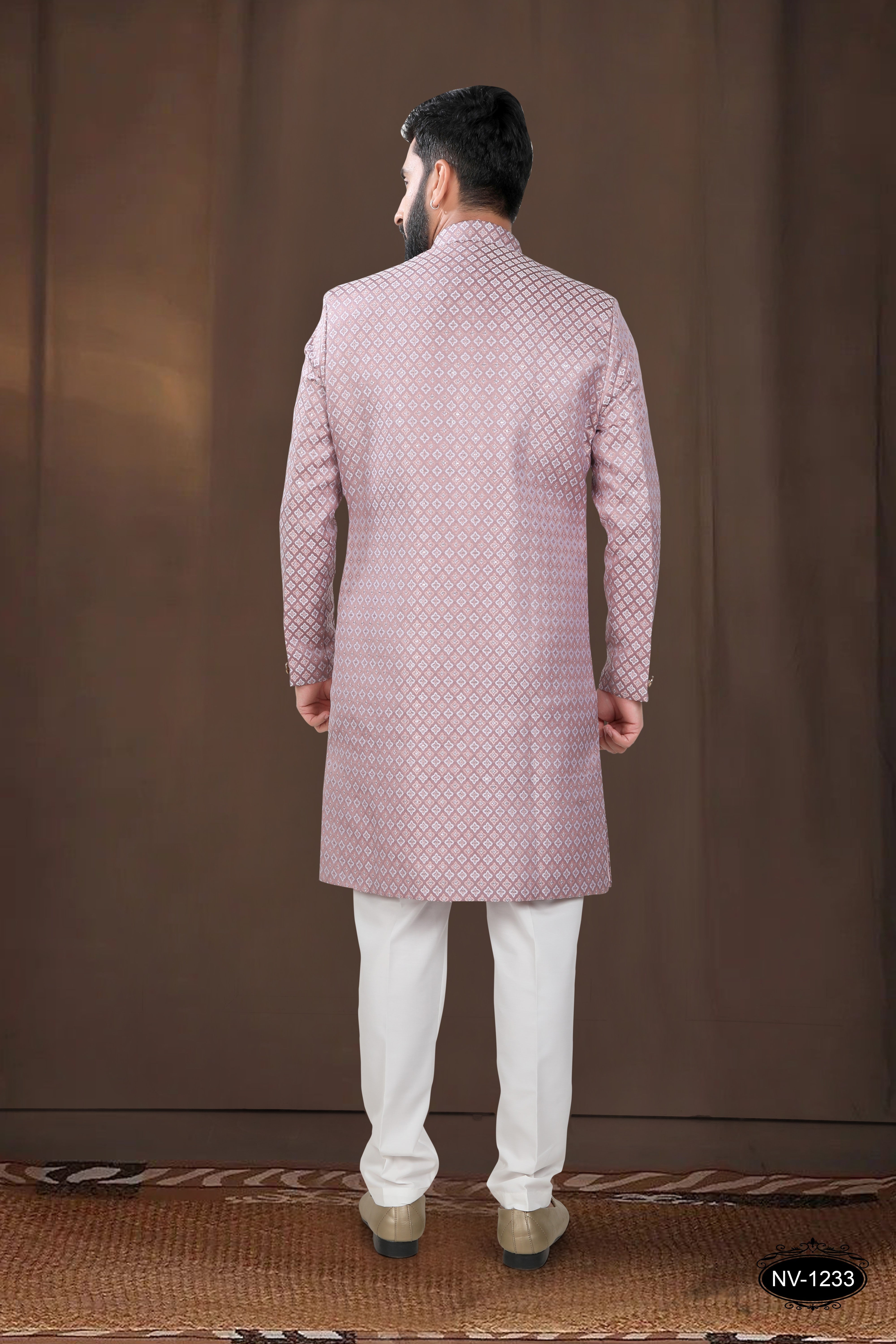 PINK TONE INDO-WESTERN SET IN UNIQUE PATTERN FOR EVERY OCCASIONS