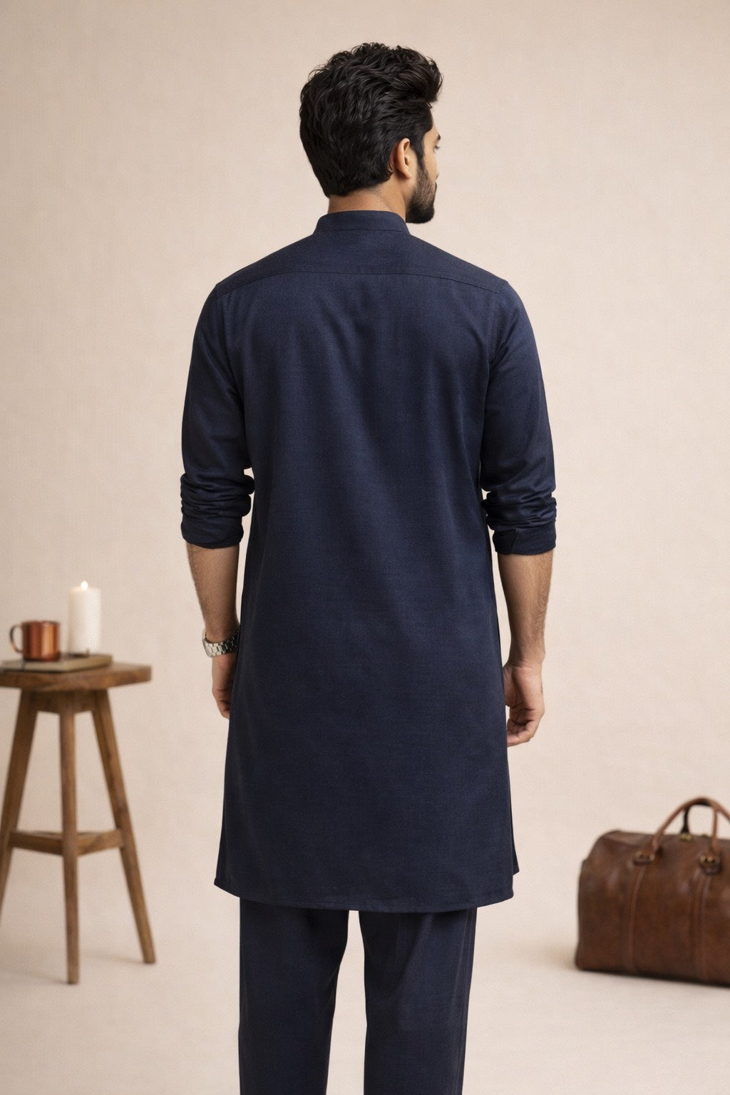 PATHANI KURTA SET IN BLUE TONE FOR EVERY OCCASIONS