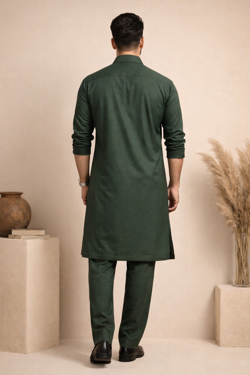 PATHANI KURTA SET IN GREEN TONE FOR EVERY OCCASONS