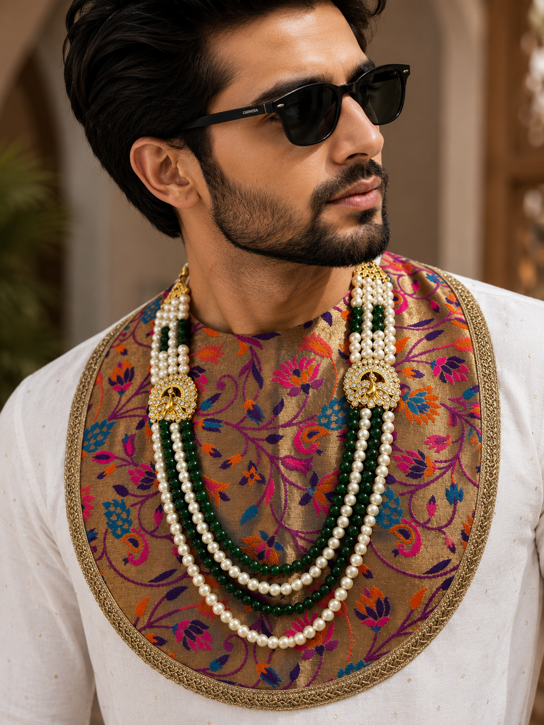TRADITIONAL PAITHANI PESHWAI KURTA SET