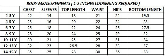 Size Guide