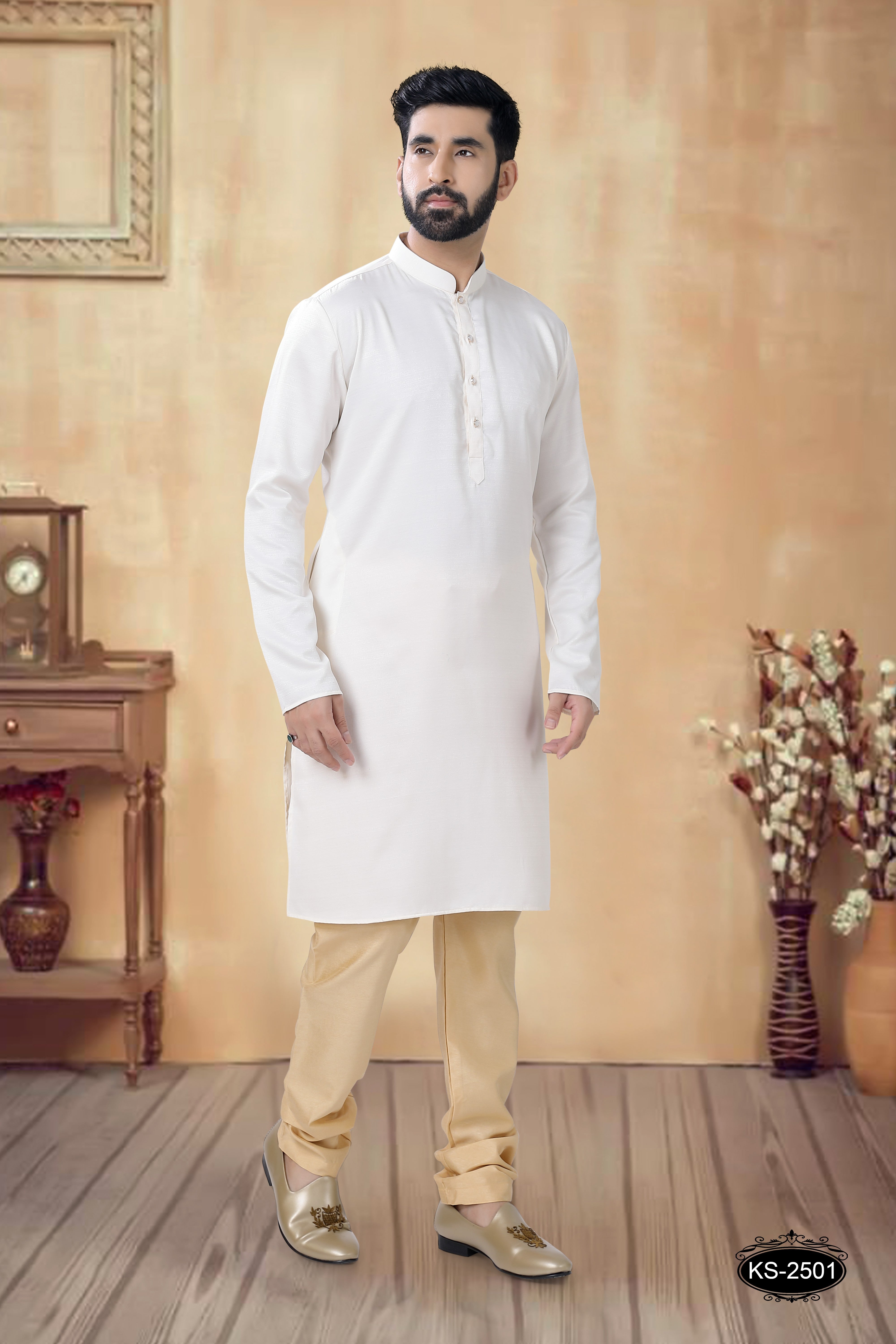 WHITE COTTON KURTA SET FOR EVERY COMFY WEAR