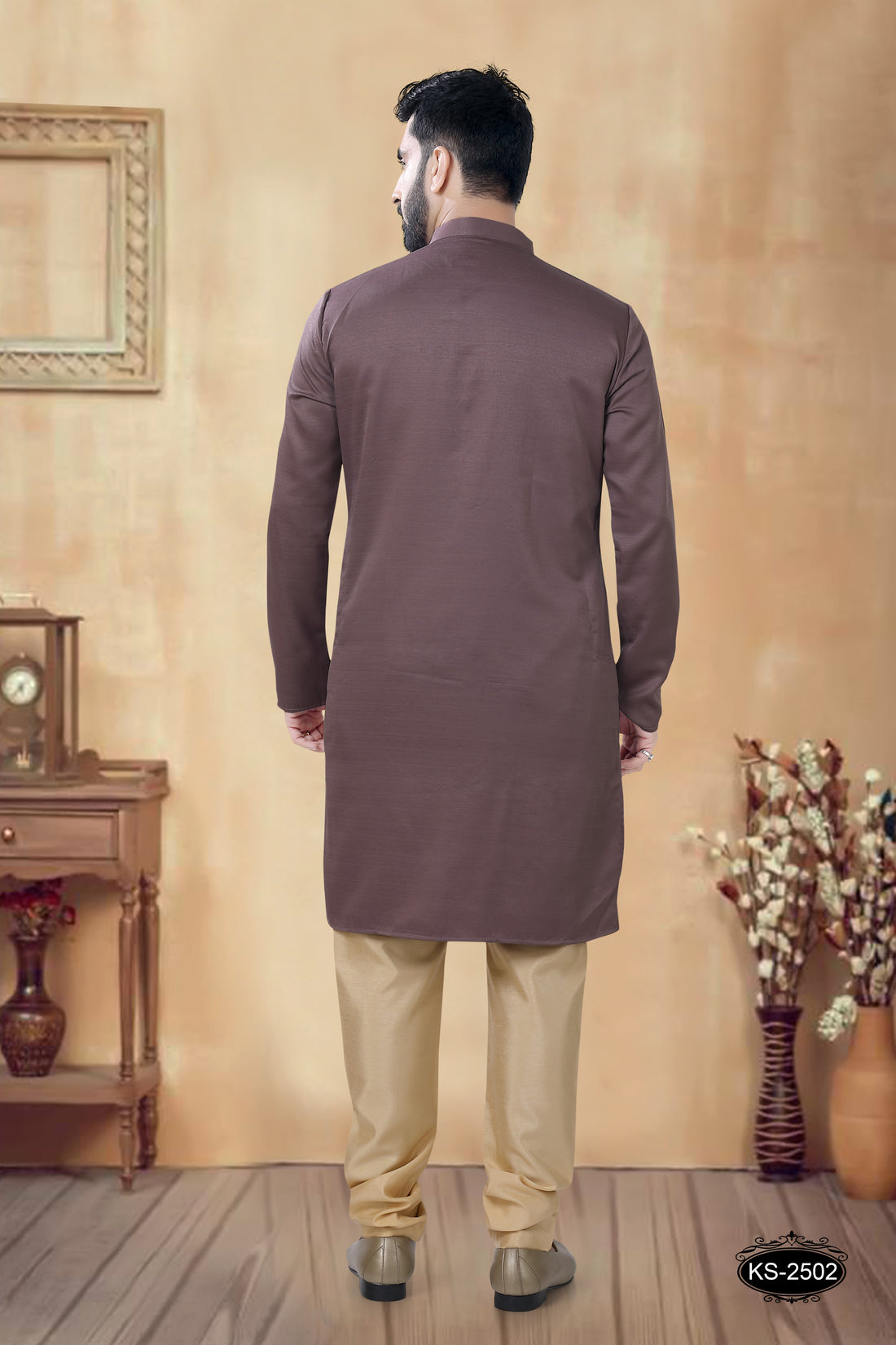 ROSY-BROWN KURTA SET FOR EVERY COMFY WEAR