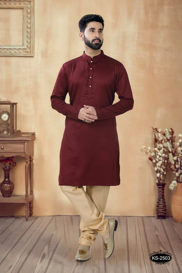 MAROON TONE KURTA SET FOR EVERY COMFY WEAR