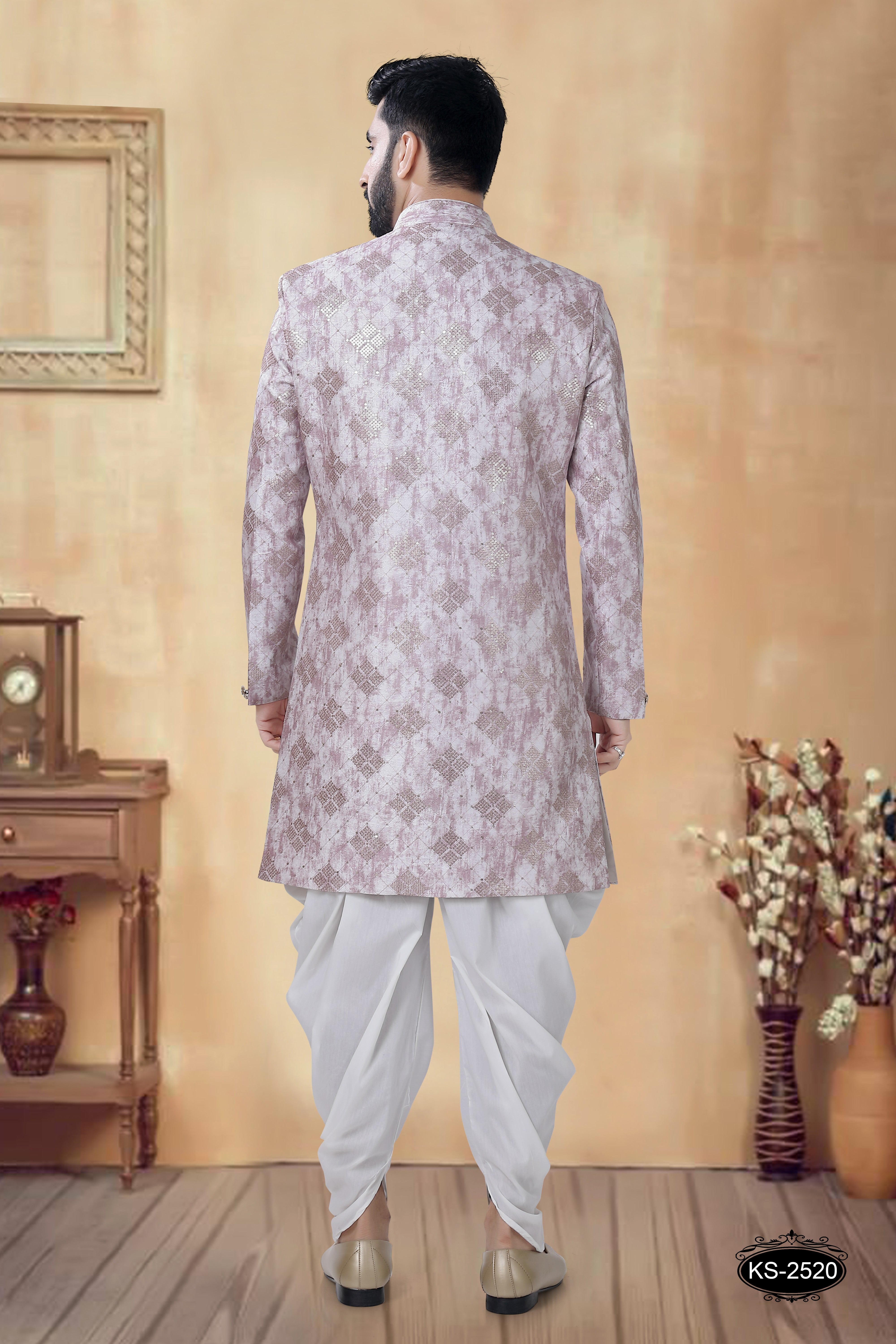 PINK TONE INDO-WESTERN SET FOR EVERY FESTIVITY