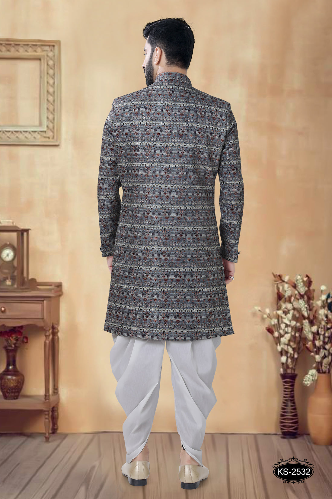 GREEN HUE INDO-WESTERN SET FOR EVERY FESTIVITY