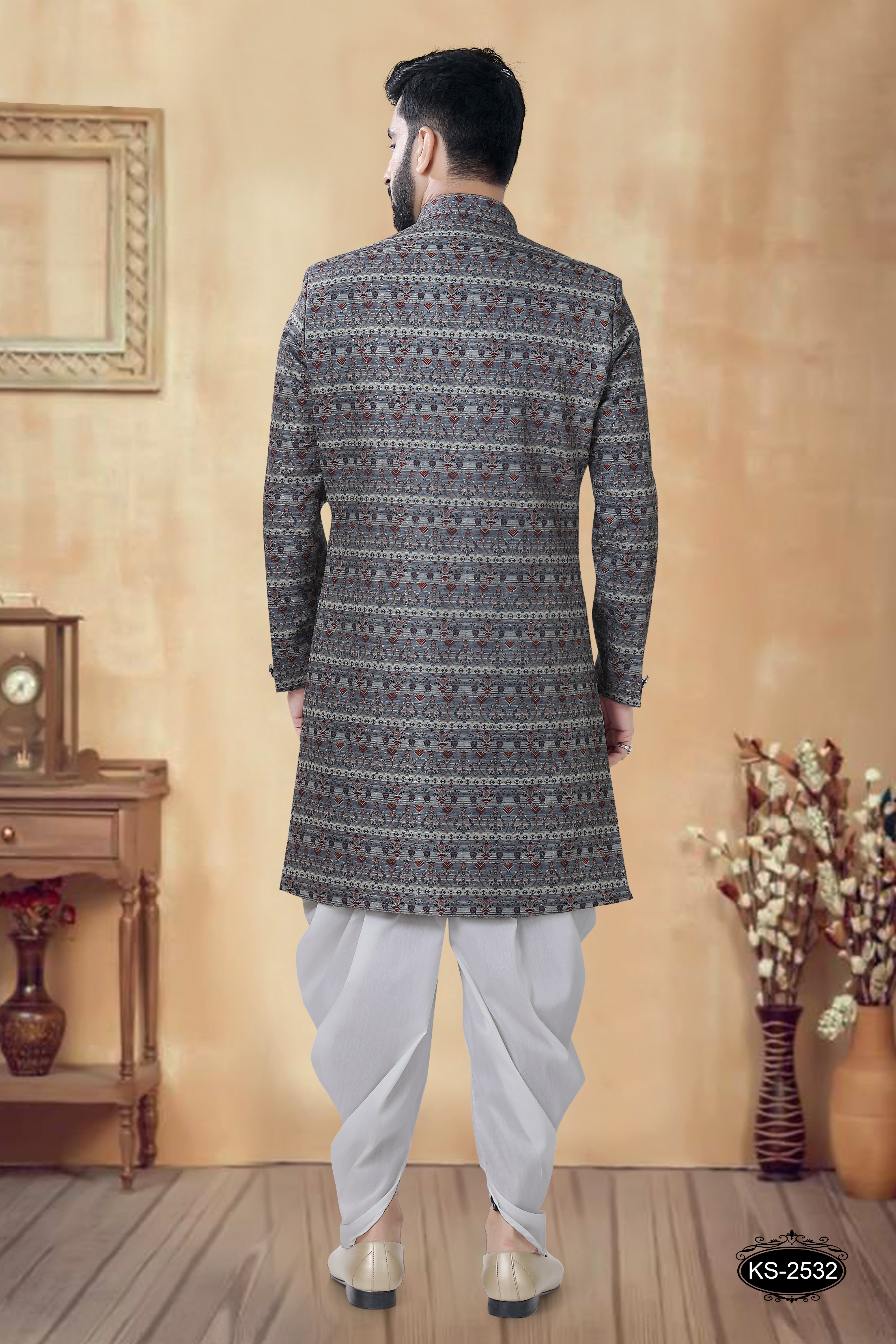 GREEN HUE INDO-WESTERN SET FOR EVERY FESTIVITY