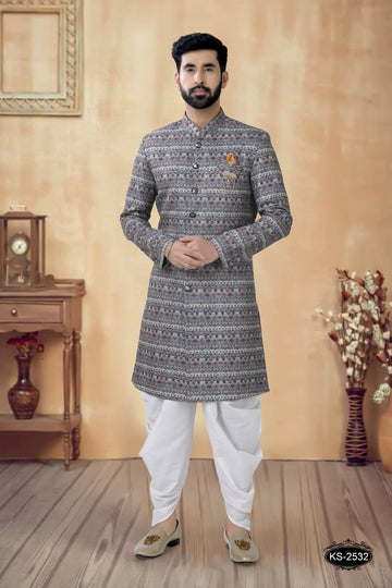 GREEN HUE INDO-WESTERN SET FOR EVERY FESTIVITY