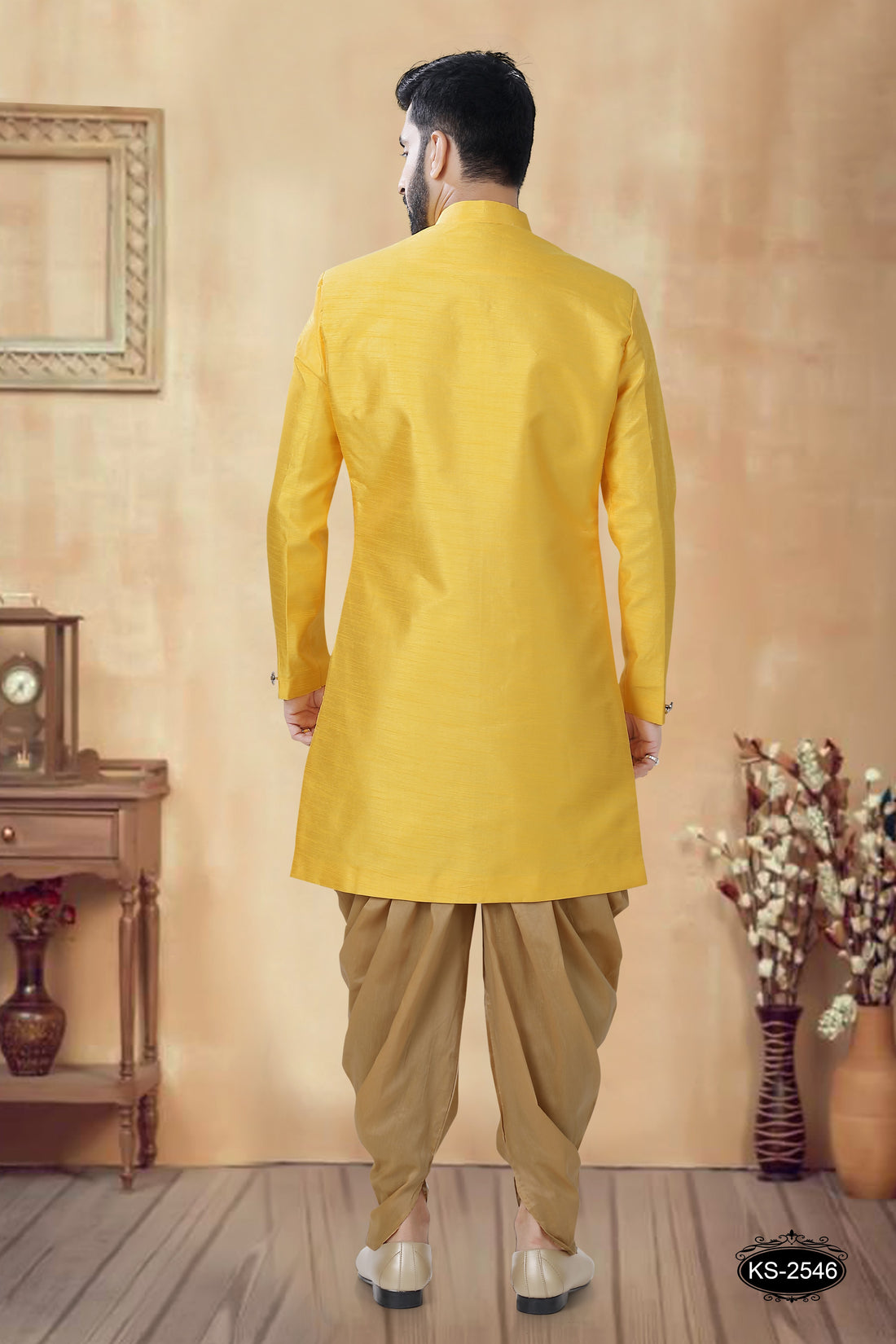 YELLOW HUE INDO-WESTERN SET FOR EVERY FESTIVITY