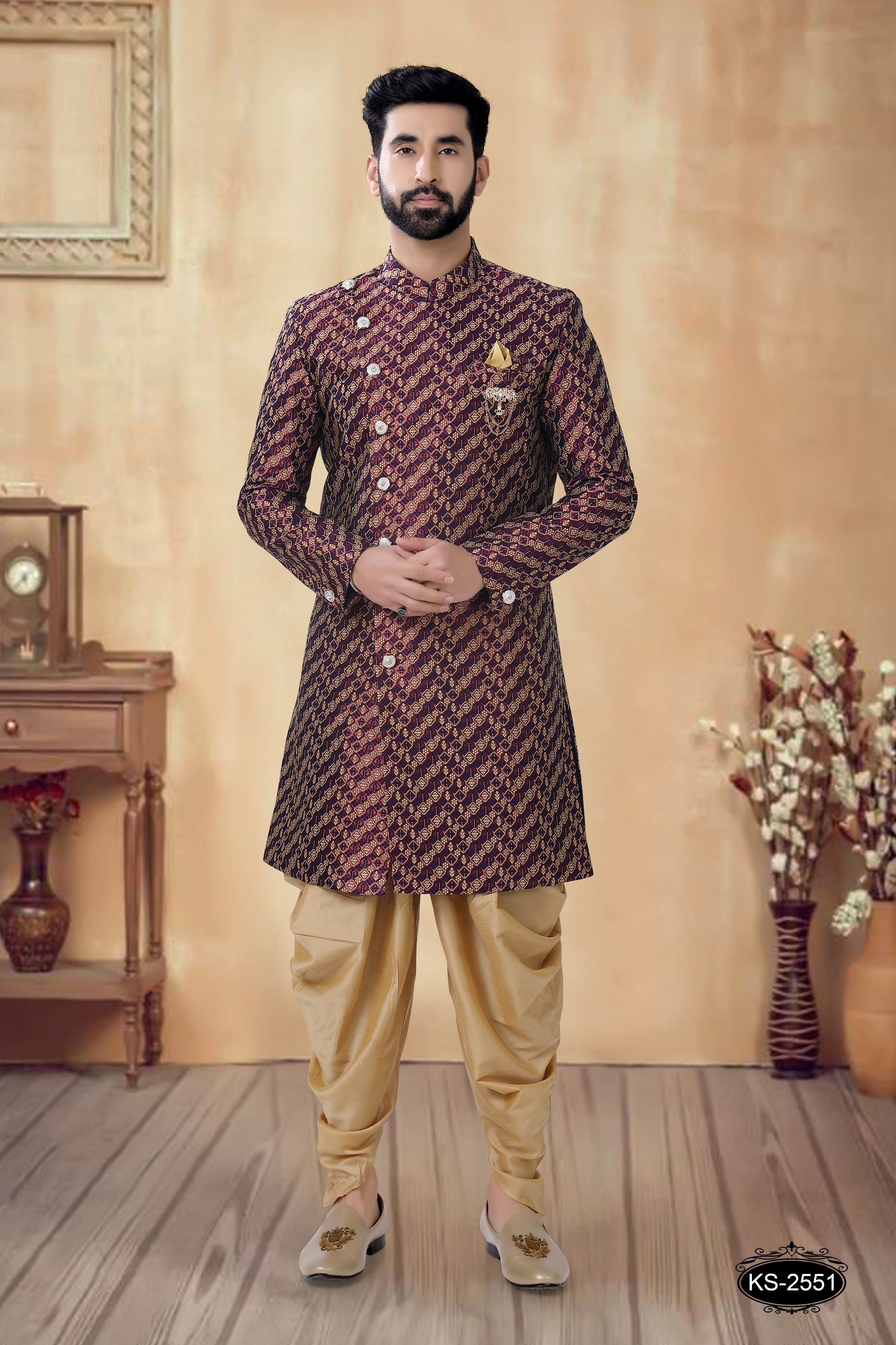 DUAL TONE INDO-WESTERN SET FOR EVERY FESTIVITY