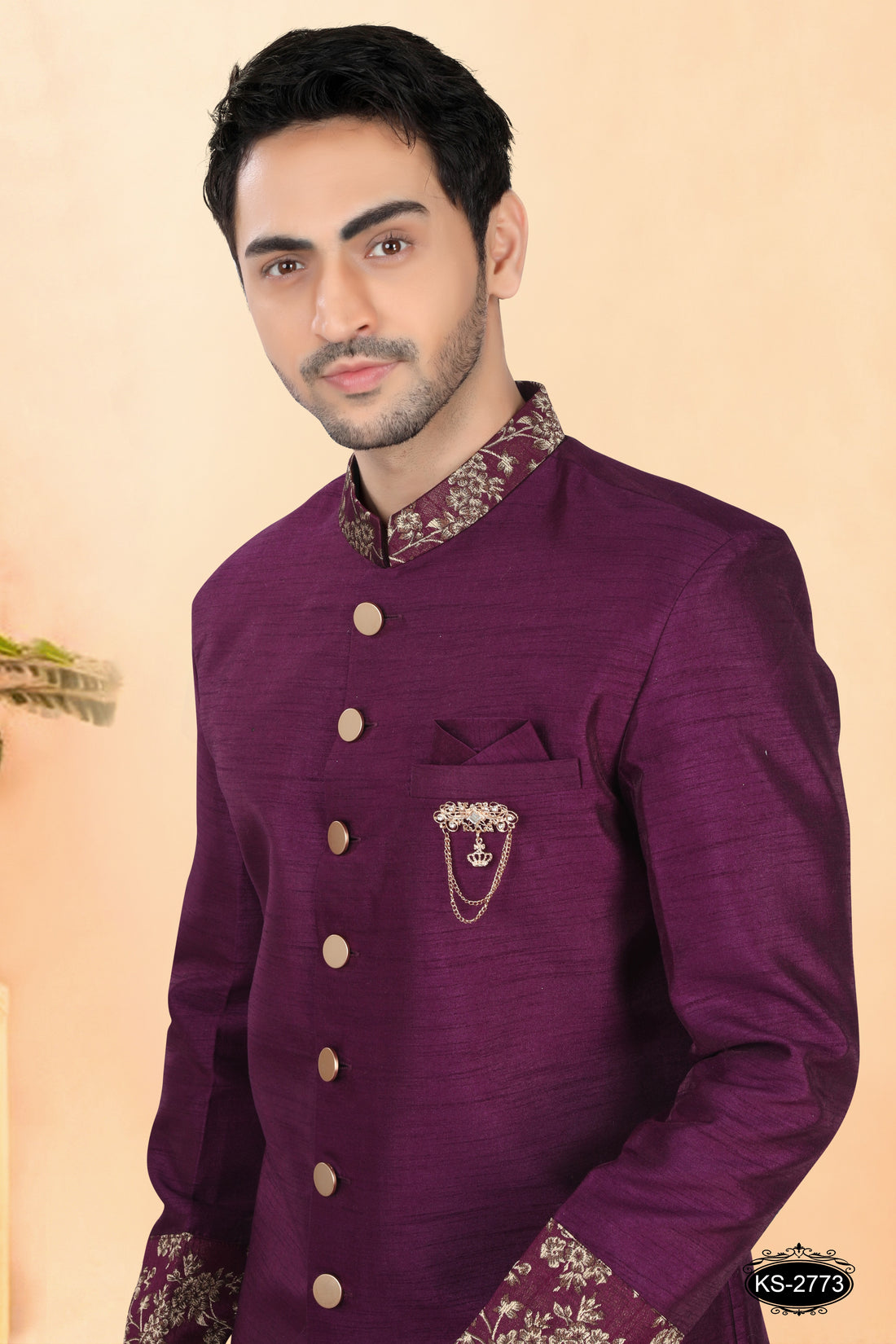 PURPLE HUE INDO-WESTERN SET IN UNIQUE STYLE FOR EVERY FESTIVITY