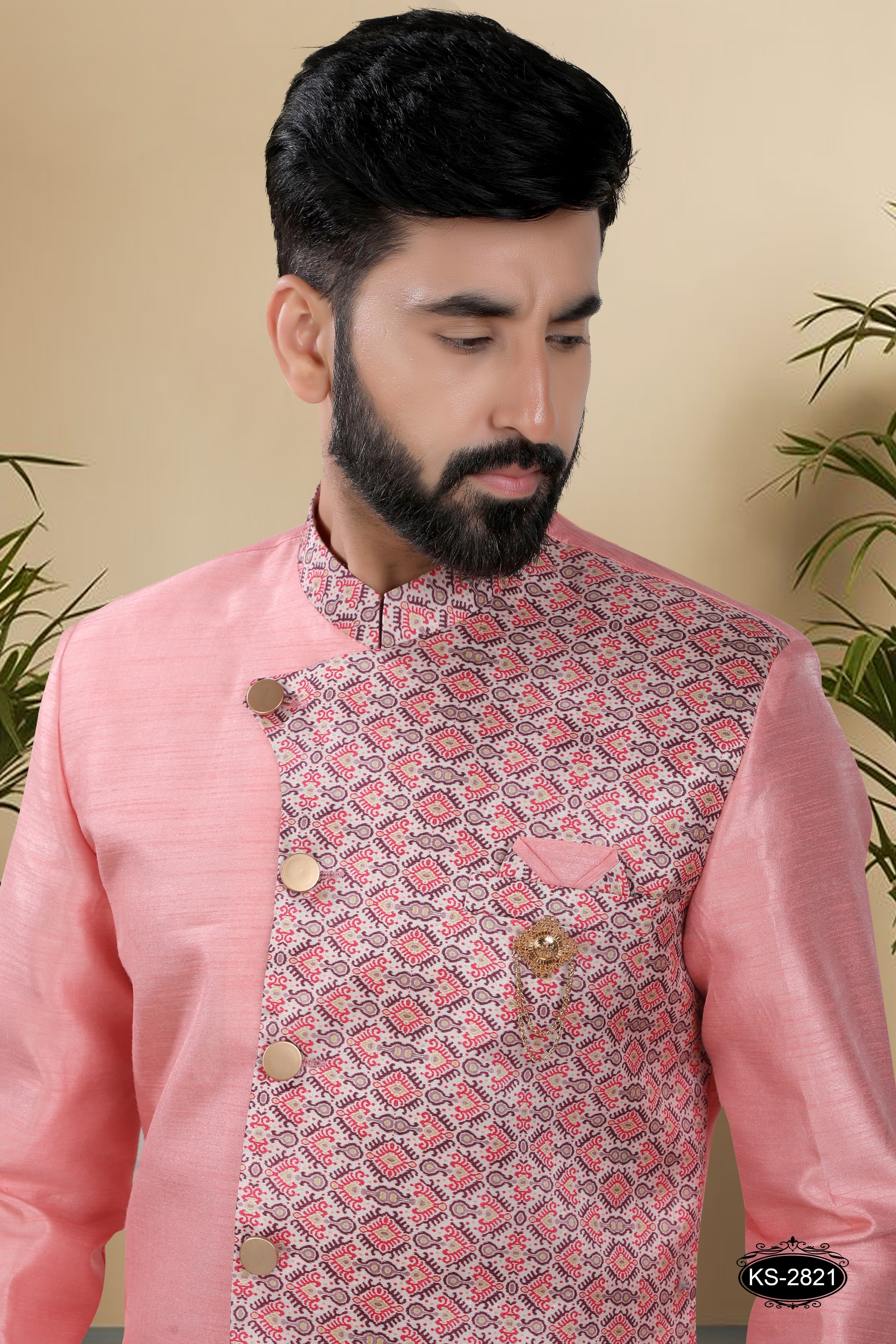 PINK TONE INDO-WESTERN SET IN UNIQUE STYLE FOR EVERY OCCASIONS