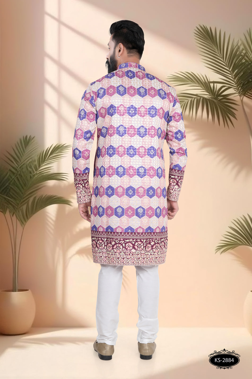 PRINTED KURTA WITH ASTER FOR EVERY FESTIVITY