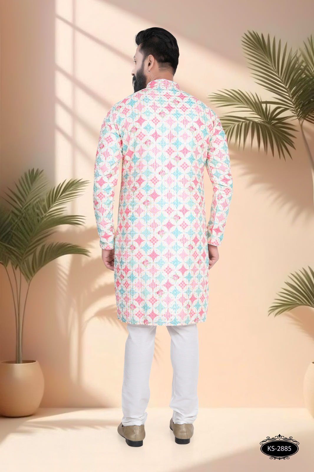 PRINTED KURTA WITH ASTER FOR EVERY FESTIVITY