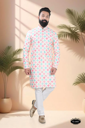 PRINTED KURTA WITH ASTER FOR EVERY FESTIVITY