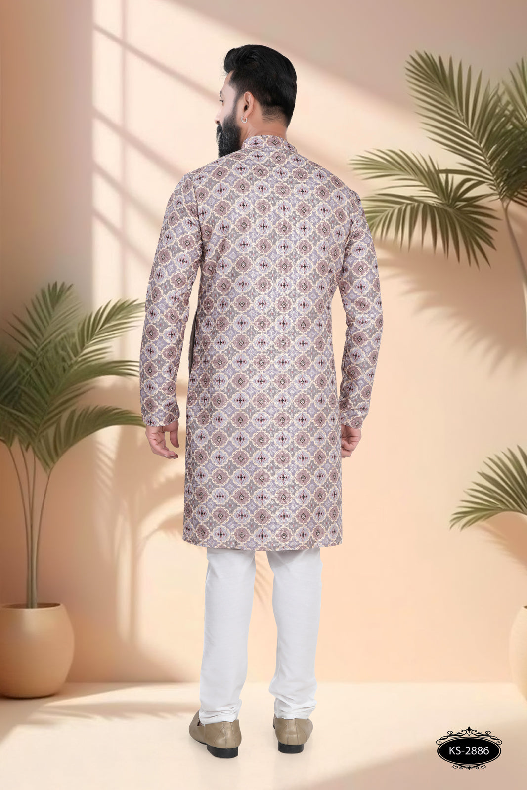 PRINTED KURTA WITH ASTER FOR EVERY FESTIVITY