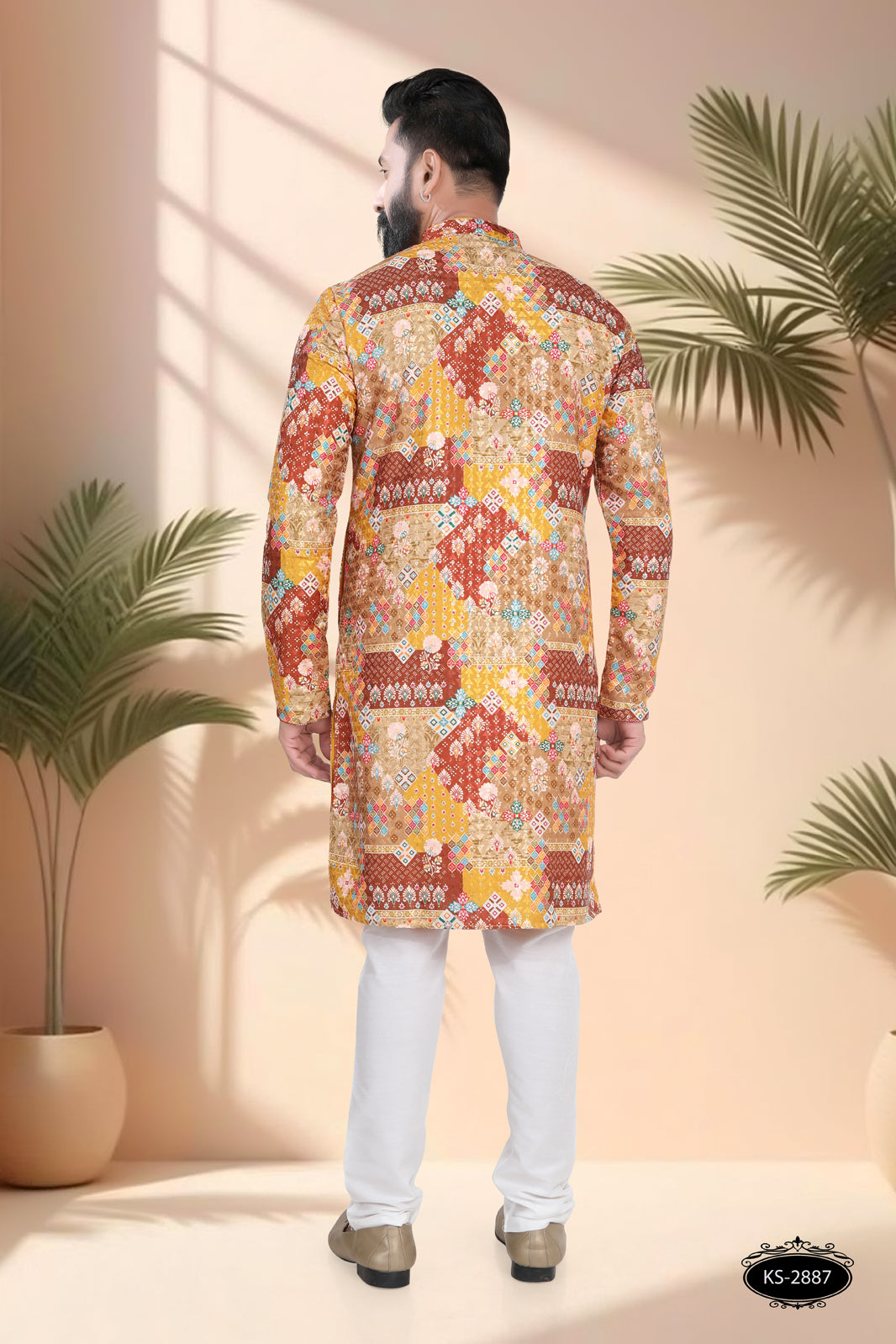 PRINTED KURTA WITH ASTER FOR EVERY FESTIVITY