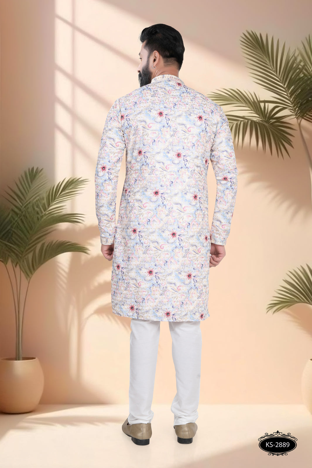 PRINTED KURTA WITH ASTER FOR EVERY FESTIVITY