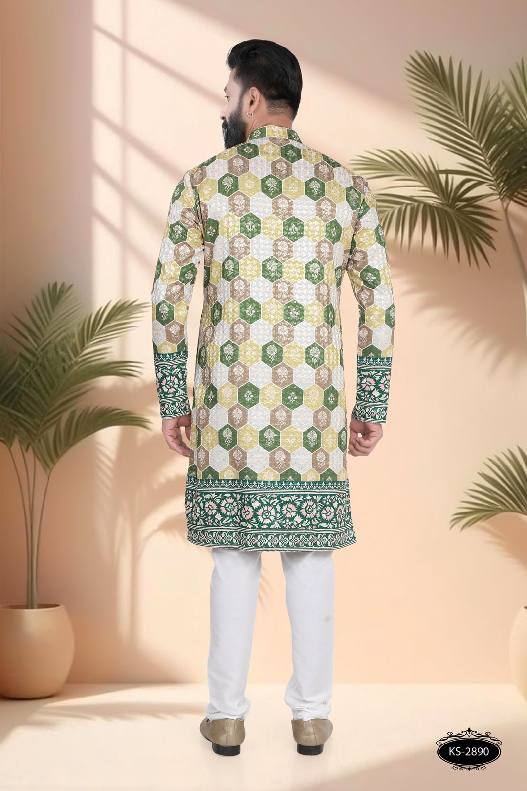 PRINTED KURTA WITH ASTER FOR EVERY FESTIVITY