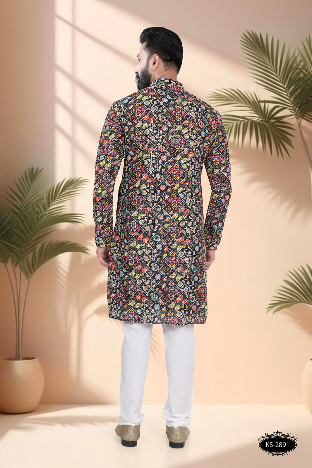 PRINTED KURTA WITH ASTER FOR EVERY FESTIVITY