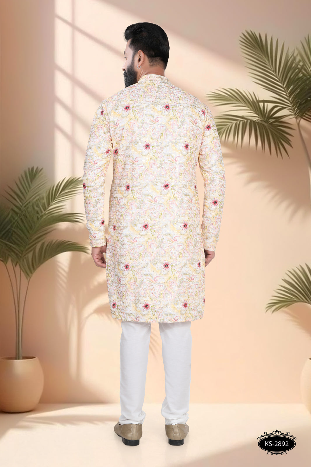 PRINTED KURTA WITH ASTER FOR EVERY FESTIVITY