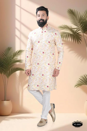 PRINTED KURTA WITH ASTER FOR EVERY FESTIVITY