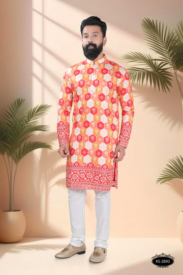 PRINTED KURTA WITH ASTER FOR EVERY FESTIVITY