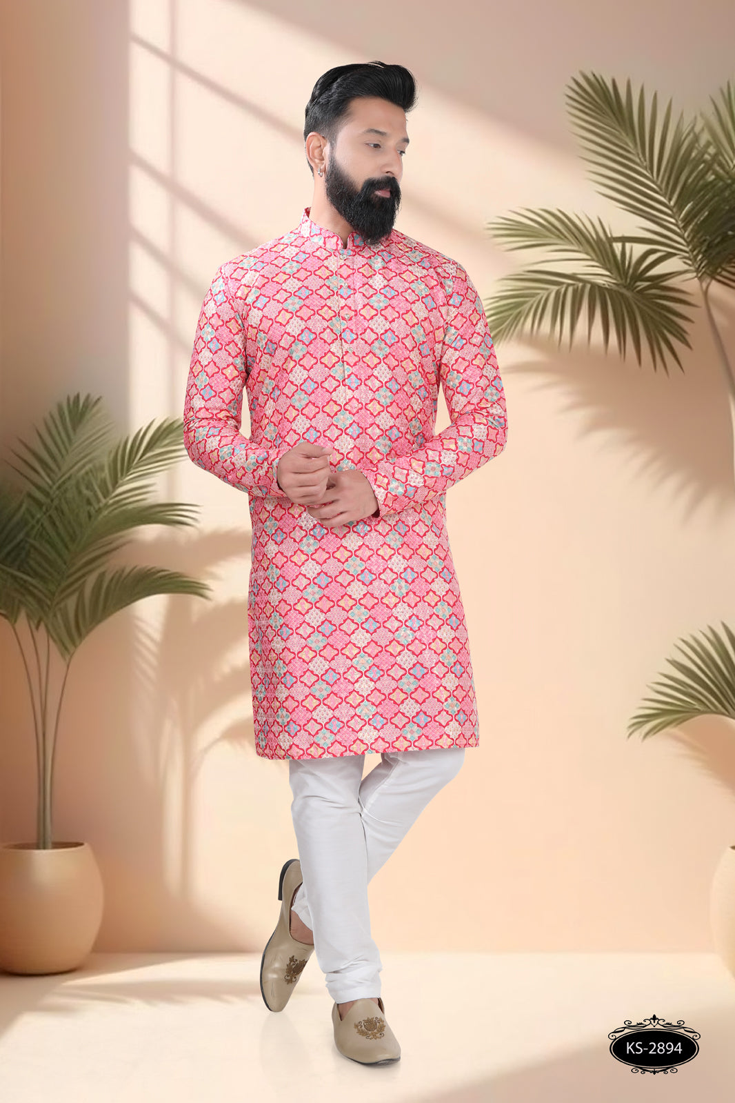 PRINTED KURTA WITH ASTER FOR EVERY FESTIVITY