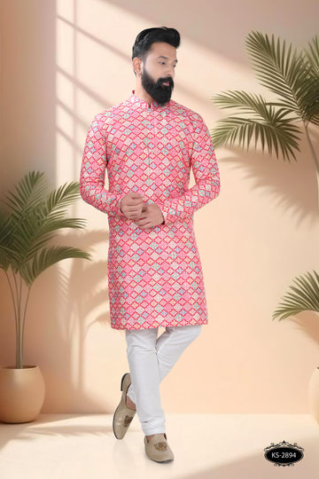 PRINTED KURTA WITH ASTER FOR EVERY FESTIVITY