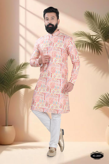 PRINTED KURTA WITH ASTER FOR EVERY FESTIVITY