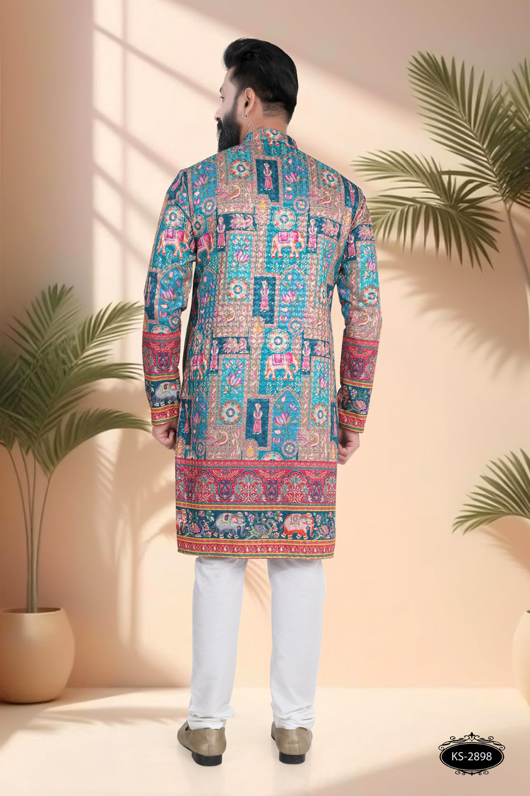PRINTED KURTA WITH ASTER FOR EVERY FESTIVITY