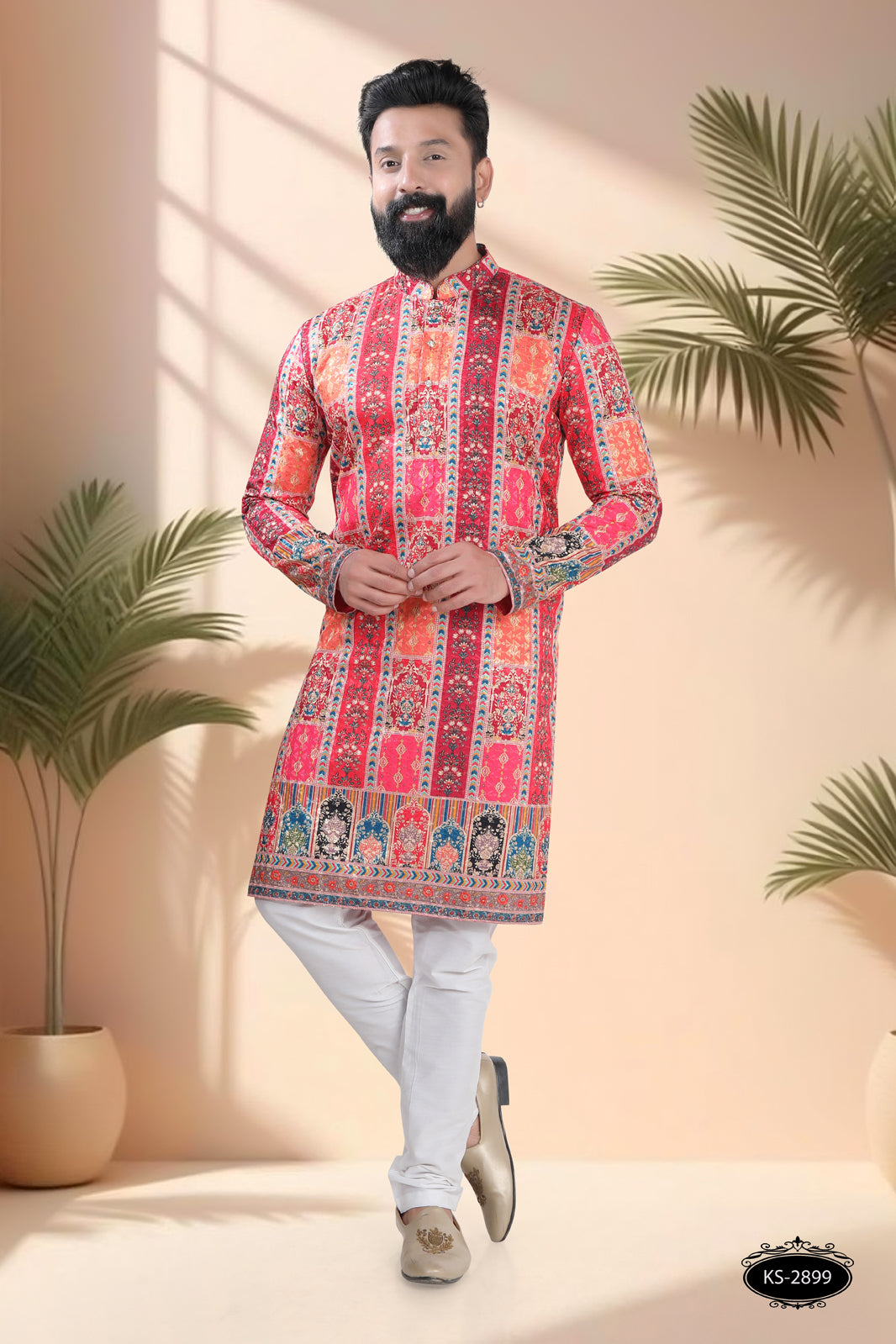 PRINTED KURTA WITH ASTER FOR EVERY FESTIVITY