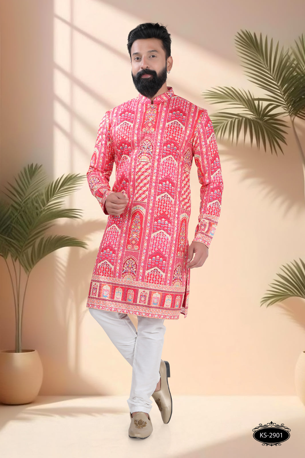 PRINTED KURTA WITH ASTER FOR EVERY FESTIVITY
